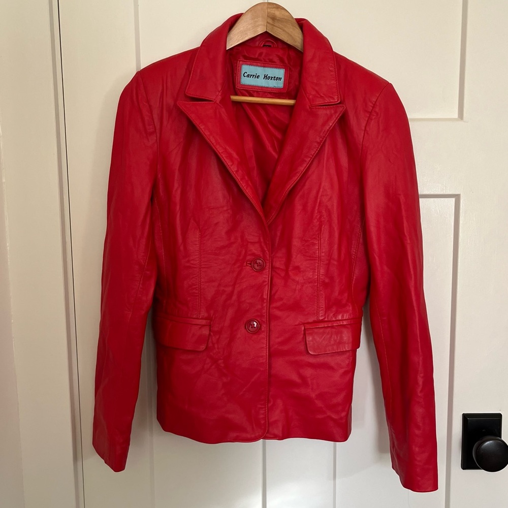 Carrie Hoxton Leather Jacket